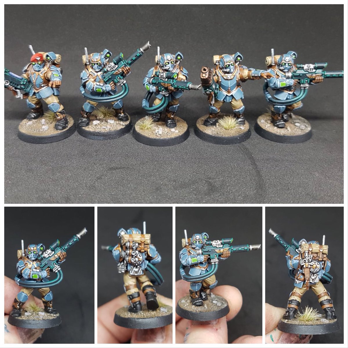 SiegeStudios's tweet image. Scions from the current @snbattlereports Imperial Guard Army which we are completing at present, which models do you prefer? Kasrkin, Stormtroopers or Scions models? For a quote, click our website link on our profile or go to: siegestudios.co.uk #40k #imperialguard #scions