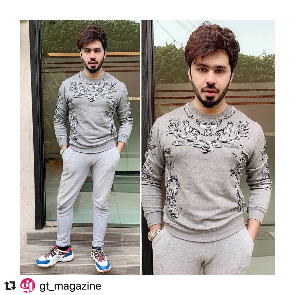 #Repost @gt_magazine with @make_repost
・・・
#superchic 💯🔝 @saimali_official looking absolutely dapper ‼#saimali #fashioninspo #stylefile #styleicon #gtexclusive #gtpic #gtmagazine