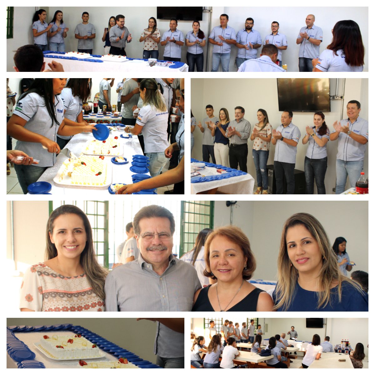 DicompDistribui's tweet photo. Parabéns!
Hoje (30) teve celebração na matriz da Dicomp Distribuidora. Foi realizada a festinha para comemorar os aniversariantes do mês de dezembro e janeiro.: 
Desejamos a todos, muitas felicidades e saúde, sempre, sempre! https://t.co/qt3DSXzxsh