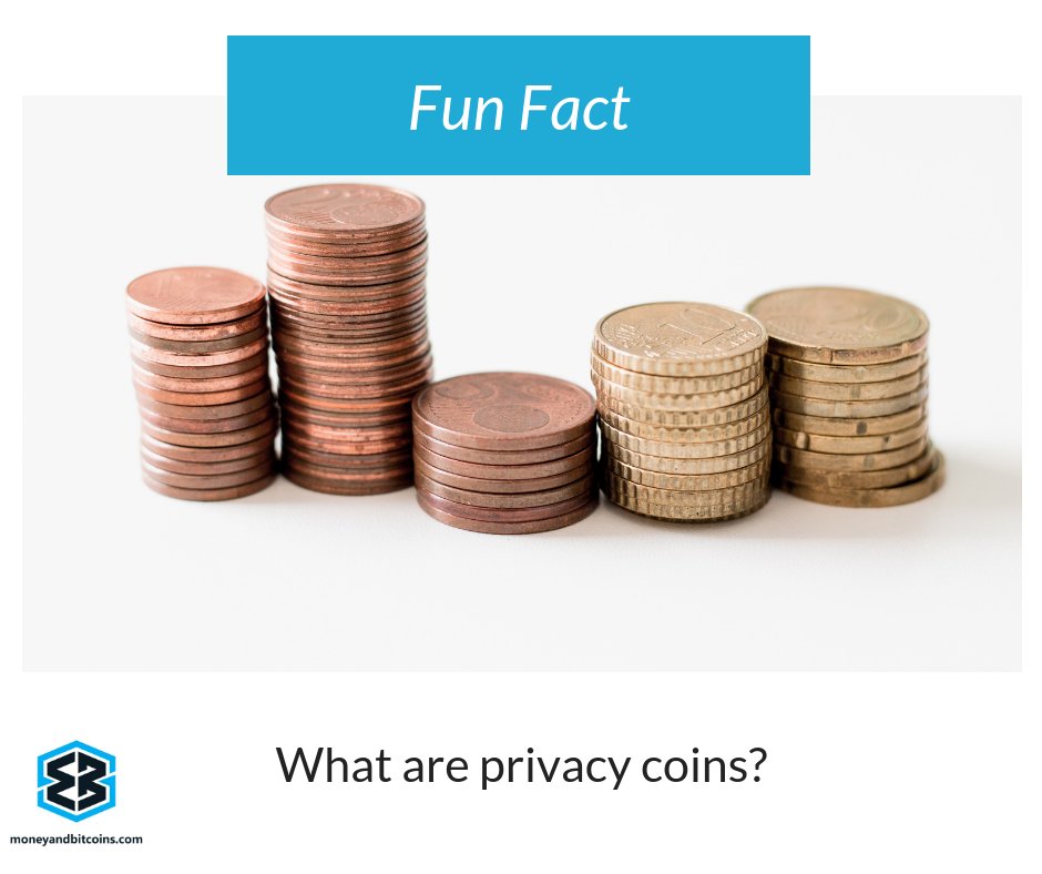 MoneyBitcoins's tweet image. Privacy coin is defined as a cryptocurrency that hides data about its users.

At a minimum, privacy coins hide identities. They also often hide the amount of cryptocurrency traded and held in wallets.

Bitcoin is not a true privacy coin.