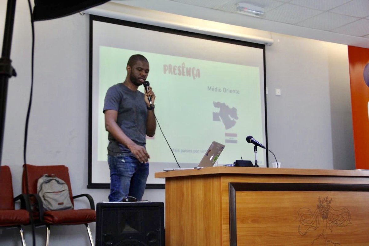 Estivemos no Dev Fest do <a href="/gdgluanda/">GDG Luanda</a> pra falar do Orange Corners *** We were invited by <a href="/gdgluanda/">GDG Luanda</a> to talk about Orange Corners at the Dev Fest.

#orangecorners #orangecornersao #empreendedorismo #entrepreneurship #startup #inovacao #innovation #angola