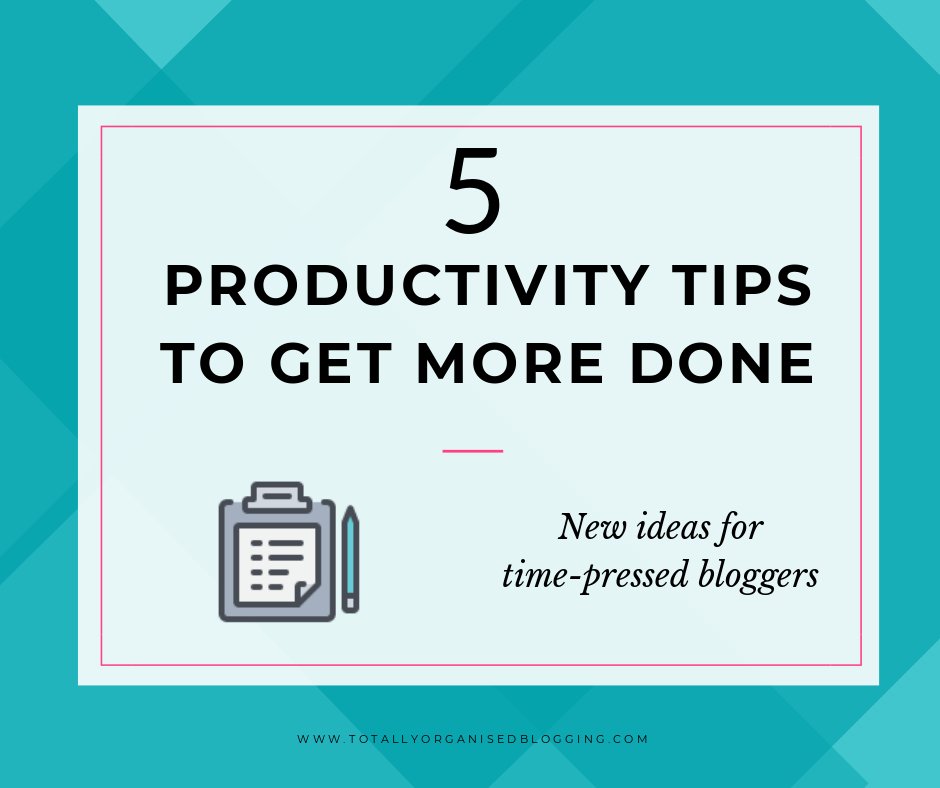 OrganiseBlog's tweet image. 5 Ways to Get More Done elizabeth-harrin.com/5-ways-to-get-…