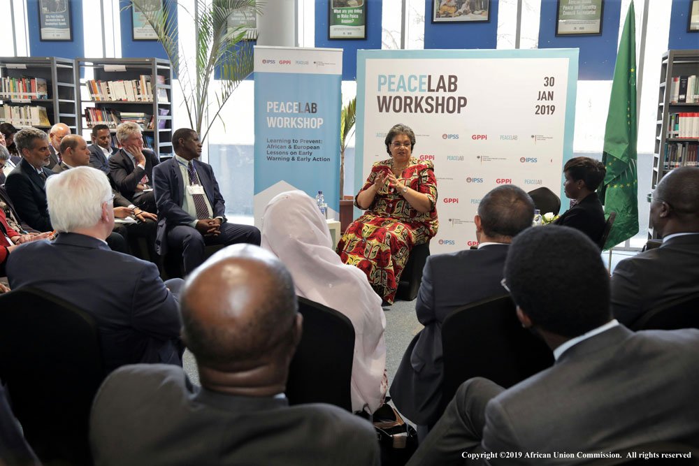 AUC_PAPS's tweet image. #SRSG &amp;amp; Head of #UNOAU, @HannaTetteh briefed participants on #UNReforms &amp;amp; issues of preventive diplomacy; highlighted the need for greater collaboration  b/n #AU &amp;amp; #RECs w/ the engagement of #MSs capacities; need for effective regional mechanism for a peaceful  Region/Continent