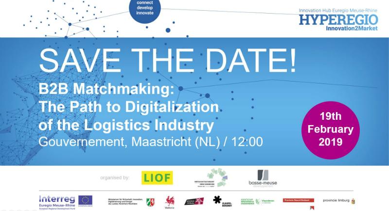 LIOF is organizing a matchmaking event regarding the Path to Digitalization in the Logistics Industry. Need help to start your digitalization process or simply want more info? Join us at the 19th of February in Maastricht. Find the full program here: goo.gl/BSm18T