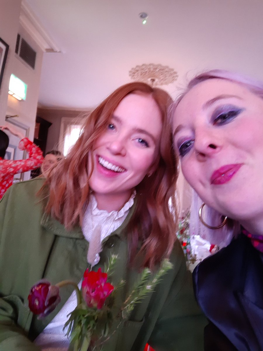 kate_brayden's tweet photo. If broadcaster, style guru and all-round Irish legend @angelascanlon taught me anything today about @AerLingus and @bankofireland it's that hair this shiny deserves an #aercreditcard https://t.co/F0mKeLHark