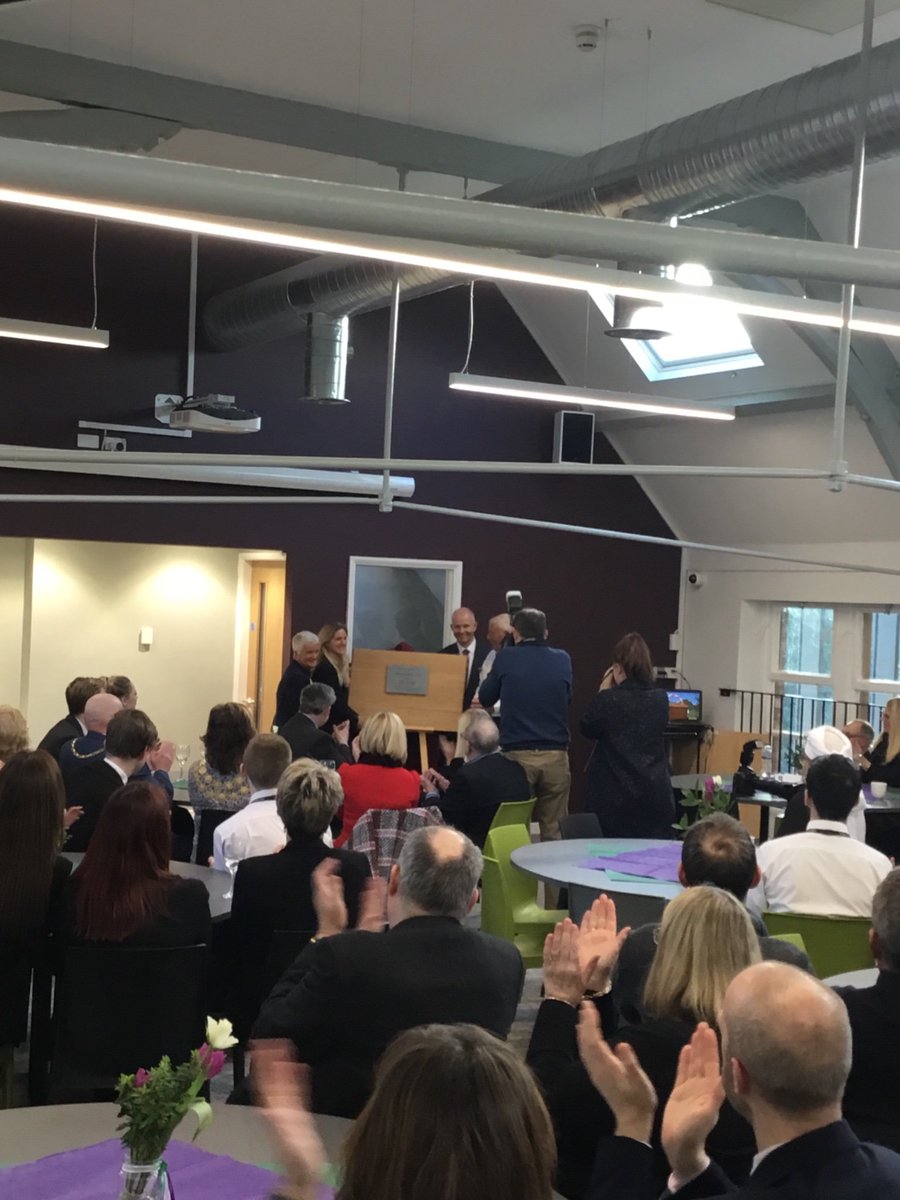 HeckGrammar's tweet photo. The unveiling of the plaque #officalopening #JoCoxCentre https://t.co/KDRSN7r3Nm