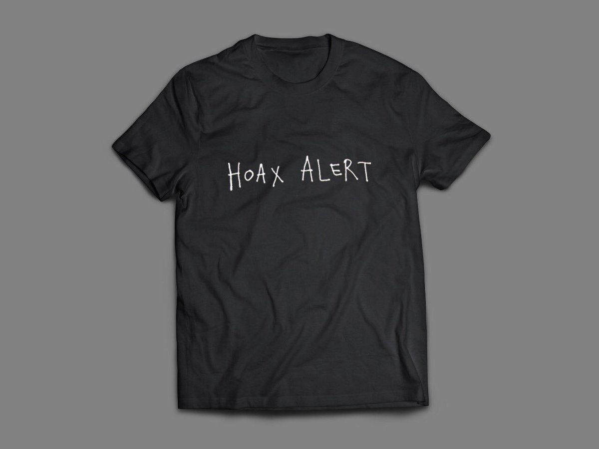 WartaKata's tweet photo. HOAX ALERT T-SHIRT

120k exclude ongkir
Sistem Pre Order (PO)

Info 087874889374

#wartakata #wrkt #wrkt2019 #hoax #hoaxalert #akukamukatakata #katakata #kata #kaos #jualkaos #kaoskeren #quotes #quotesdaily #quoteskata https://t.co/lHLTdNFynp