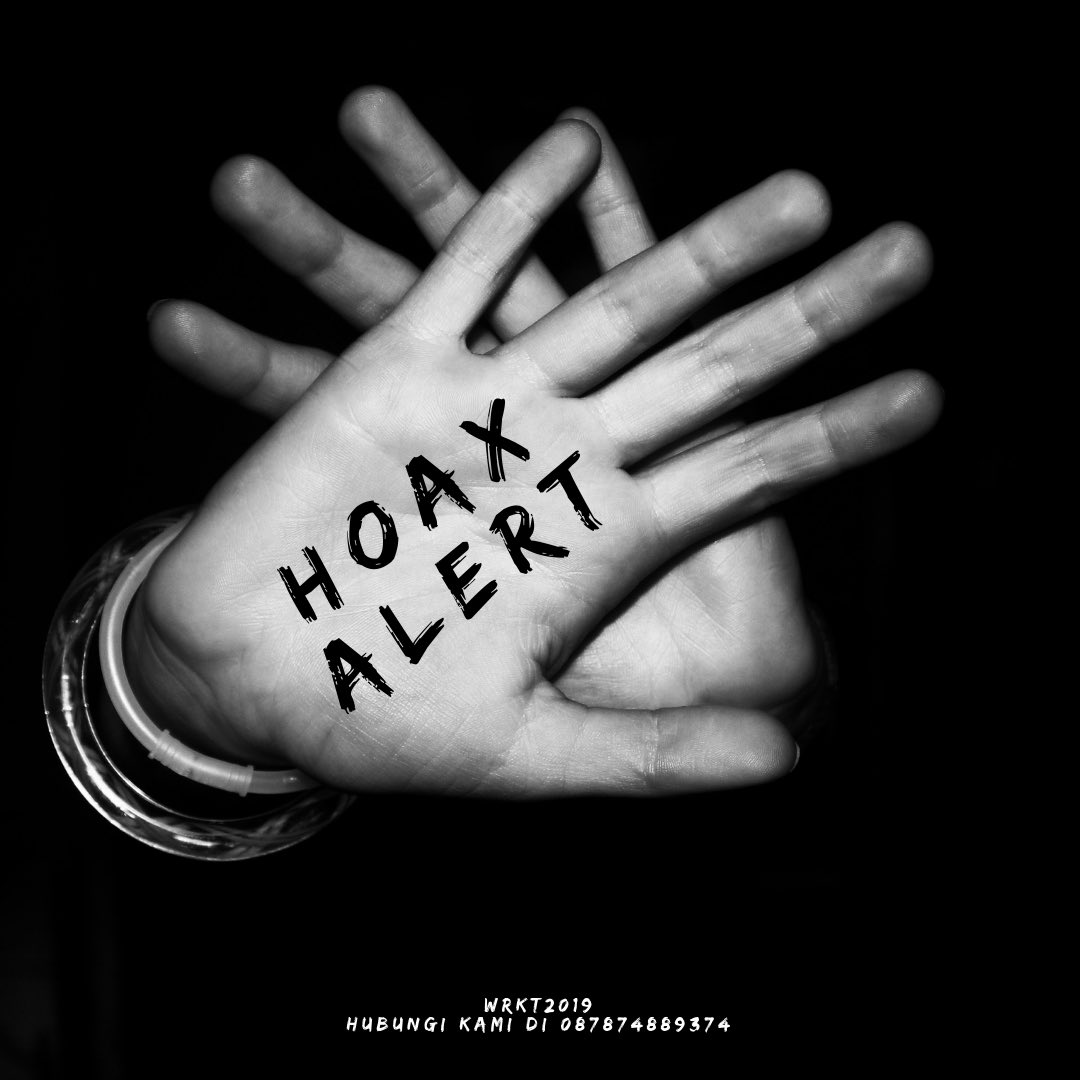 WartaKata's tweet photo. HOAX ALERT T-SHIRT

120k exclude ongkir
Sistem Pre Order (PO)

Info 087874889374

#wartakata #wrkt #wrkt2019 #hoax #hoaxalert #akukamukatakata #katakata #kata #kaos #jualkaos #kaoskeren #quotes #quotesdaily #quoteskata https://t.co/lHLTdNFynp