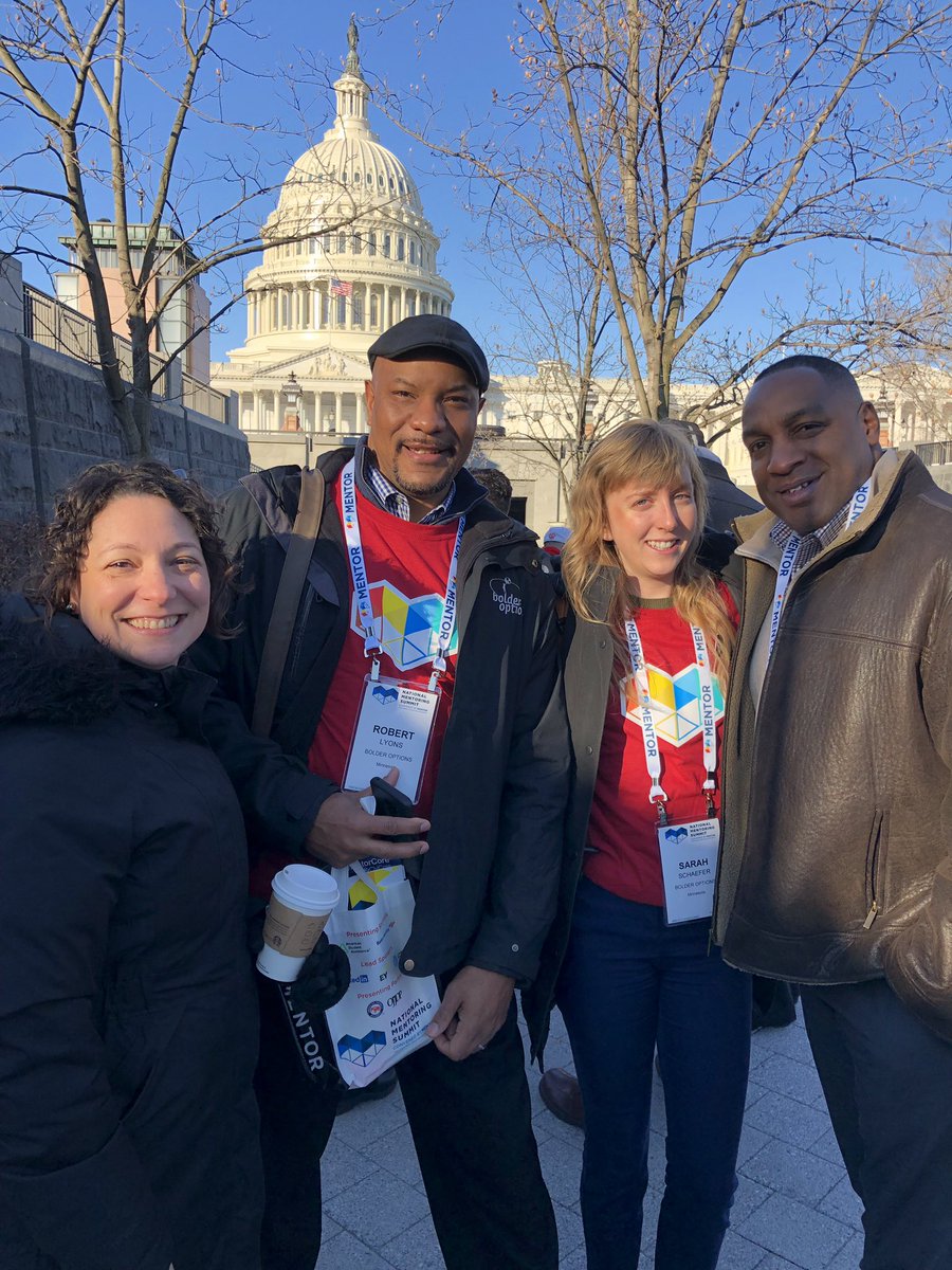 MENTORMinnesota's tweet photo. .@MENTORMinnesota staff (& @BolderOptions +more) are on Capitol Hill today for #HillDay at the #MentoringSummit. We have a full day of mtgs w/ legislators. What do you want us to share from MN? #MENTORinMN #MentoringMonth #mentorIRL https://t.co/VI1YVBRDVf