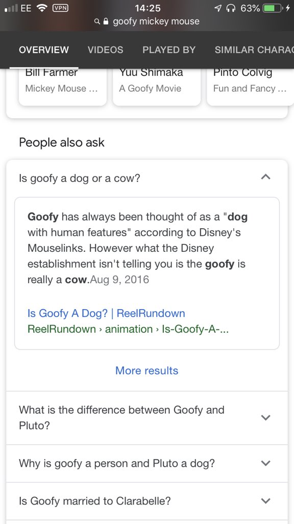 If Goofy is a Cow then Mickey Mouse must be a Hamster😂🤦🏾‍♂️