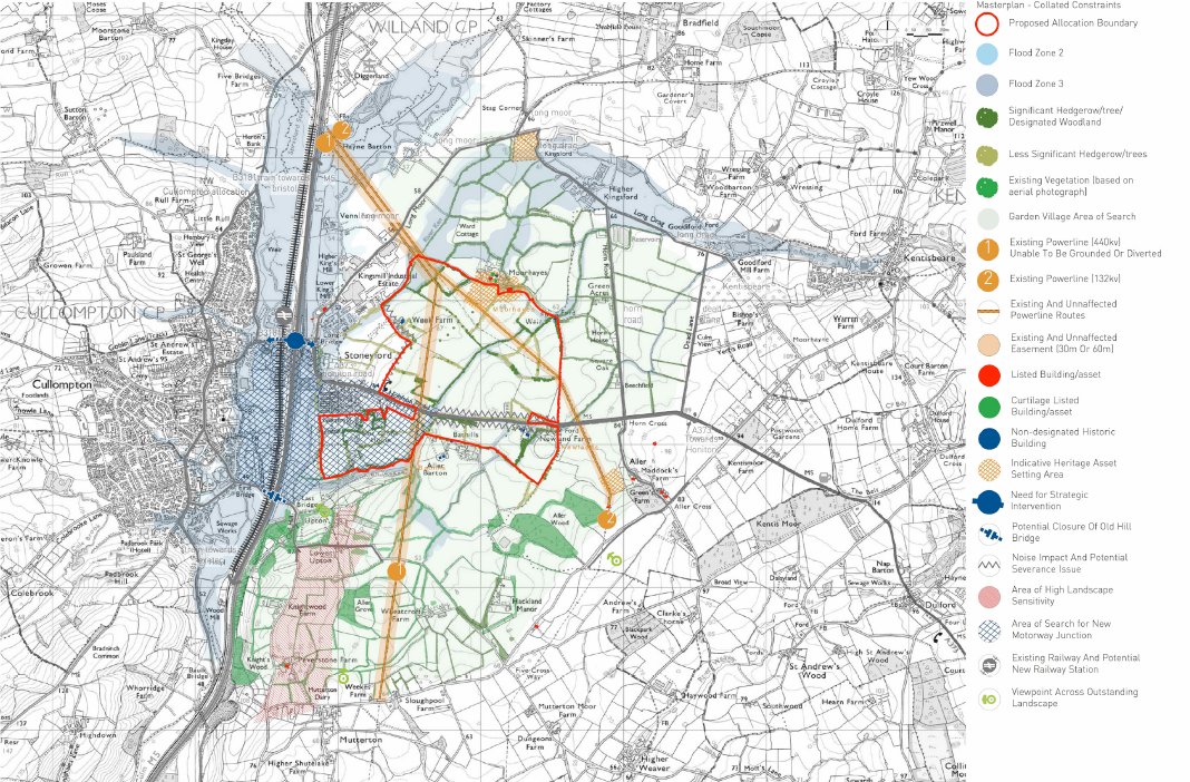 #HaveYourSay The map on p9 of the Vision doc shows issues and features that could influence the way the Garden Village is masterplanned.  Are there any other issues and features that are not shown? Complete our survey here: culmgardenvillage.co.uk/get-involved/ #CulmGV #MidDevon #Consultation