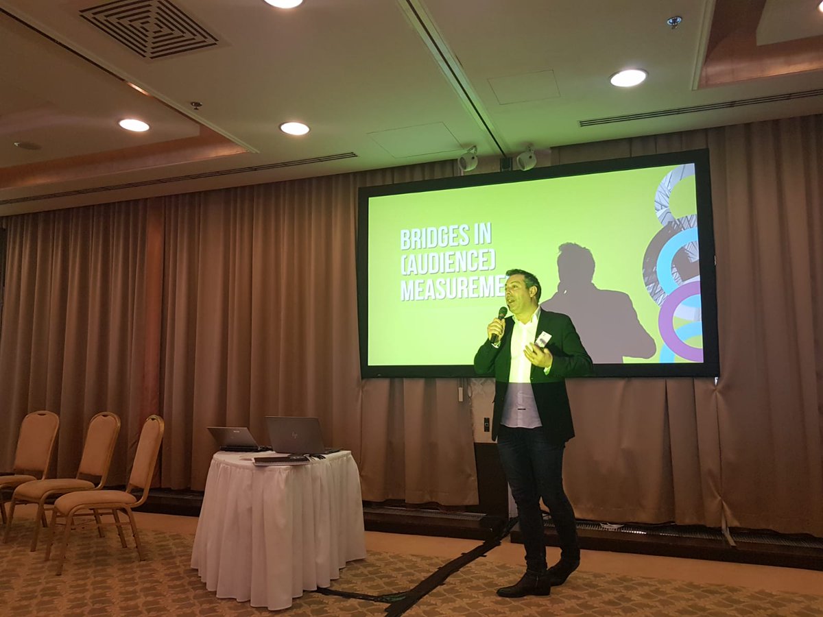 .<a href="/canalplus/">CANAL+</a>'s Fabrice Mollier takes the stage at #2019MIM to talk about the Bridges in Measurement- initiative.