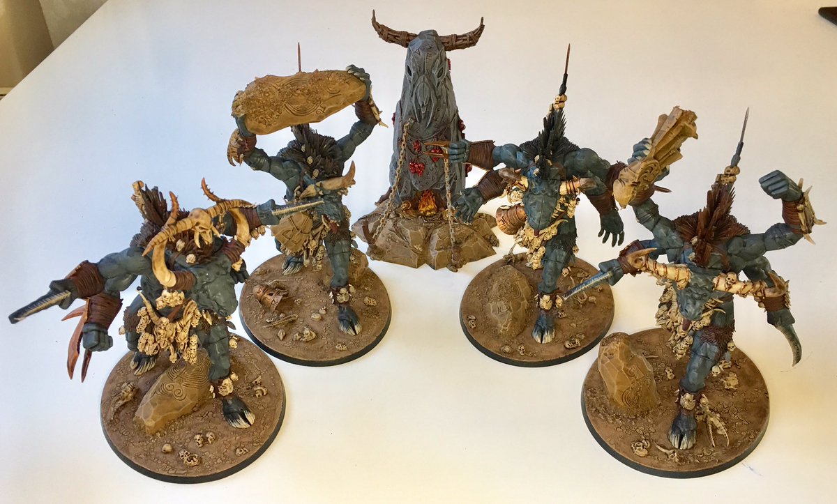 Jabber_AoS's tweet photo. Still WiP. But now based and ready for the tabletop. #Warherd #AgeOfSigmar https://t.co/66XWXhTRrv