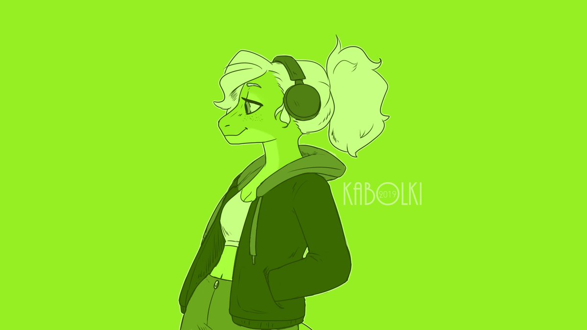 kabolki's tweet photo. 💚I'm (kinda) doing the #hue #Challenge .
Here's the first drawing of it!
.
.
#tmnt #digitalart #fanart #lizardgirl #Arapy #tmntoc #kabolkiart https://t.co/uCRYoRIjTm