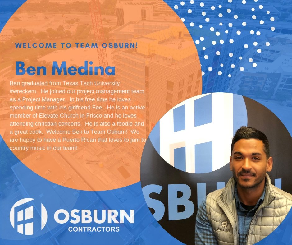 Welcome to Team Osburn Ben!