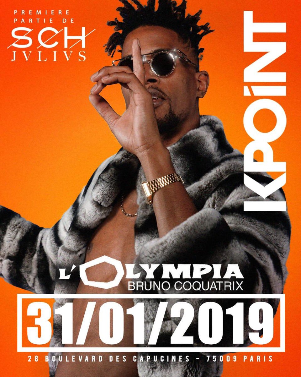 🎸🤟🏾 Yo mon #HuuhGang , retrouvez moi à l’Olympia demain soir en 1ere partie de <a href="/Sch_Mathafack/">#19</a> !!!
Ça va bien s’passer 🎸🤟🏾⏳