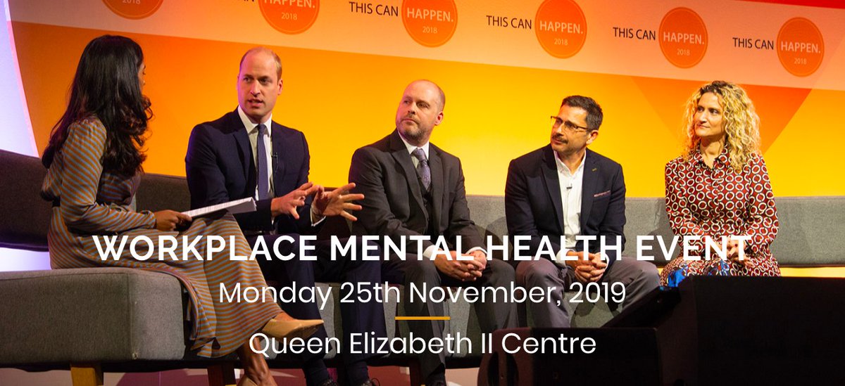 tchappen's tweet photo. Following the sell-out success of our launch event, we're delighted to announce This Can Happen 2019 will take place on Monday 25th November at the Queen Elizabeth II Centre. Become part of the dynamic force driving solutions for workplace mental health: https://t.co/jcvMKnb4e8 https://t.co/ySJixVYxG6