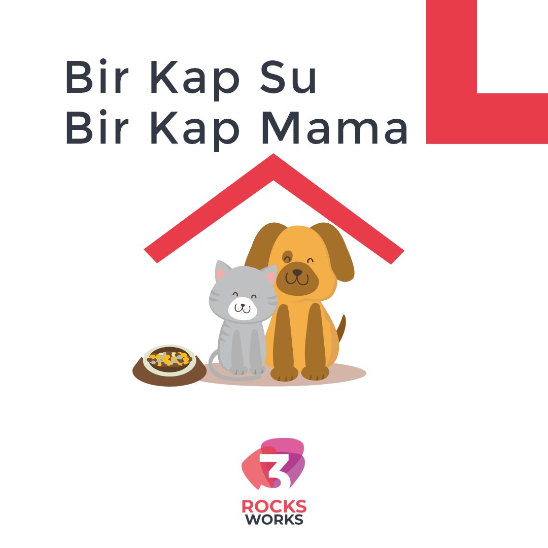 3rocksworks's tweet photo. Havaların soğuması ile birlikte sokaktaki hayvanların dirençleri de iyice düşüyor. Sevimli dostlarımız için #kış dönemlerinde sokağa #su ve #mama bırakmayı unutmayalım.Ayrıca yağışlarda sığınmaları için onlara kolilerden karton evler yapmak da harika bir fikir olabilir.😊 https://t.co/6E0HkNohuv