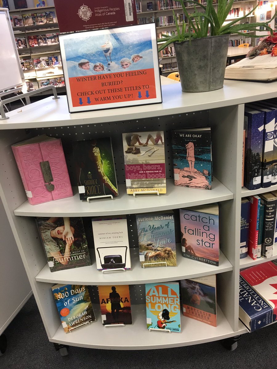 Windsor Park Collegiate Library tweet media