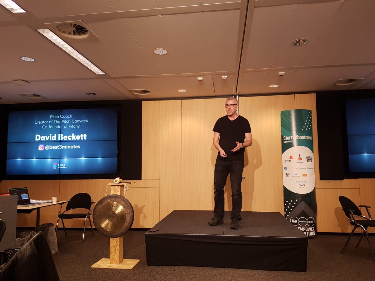sbcCommerce's tweet photo. We have a special guest for today: @PitchProf, David Beckett sharing some insights on how pitching will change in the future #sbcSelectionDays #sbcCommerce #pitch https://t.co/FZXt673blw