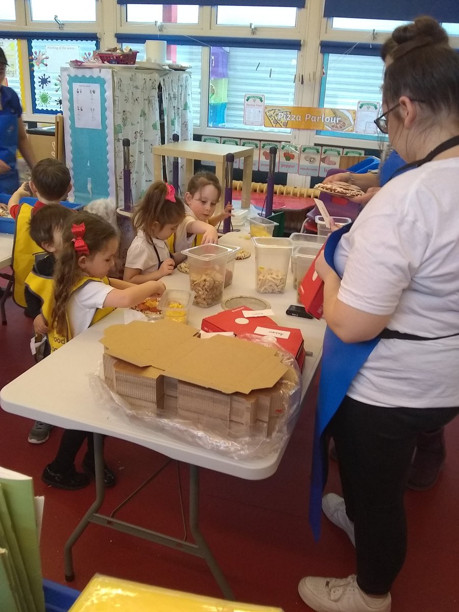 CraigfelenP's tweet photo. A big thank you to Dominos pizza Clydach for our afternoon of pizza making! #cfprec #cfpscrumptious https://t.co/NMa9FD0sj0