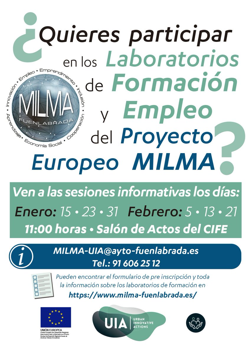 AreaEmpleoFSMLR's tweet photo. 📱📲 ¿Quieres #trabajar en #SectorTecnológico? Quieres dedicarte a la #ProgramaciónWebFrontEnd? O a la instalación de Dispositivos #IOT? Te animamos a participar en #cursos del #programa de #formación y #empleo #MILMA🎯, que desarrollamos en #Fuenlabrada. Más info 🔽 https://t.co/KaWhOUeTYM