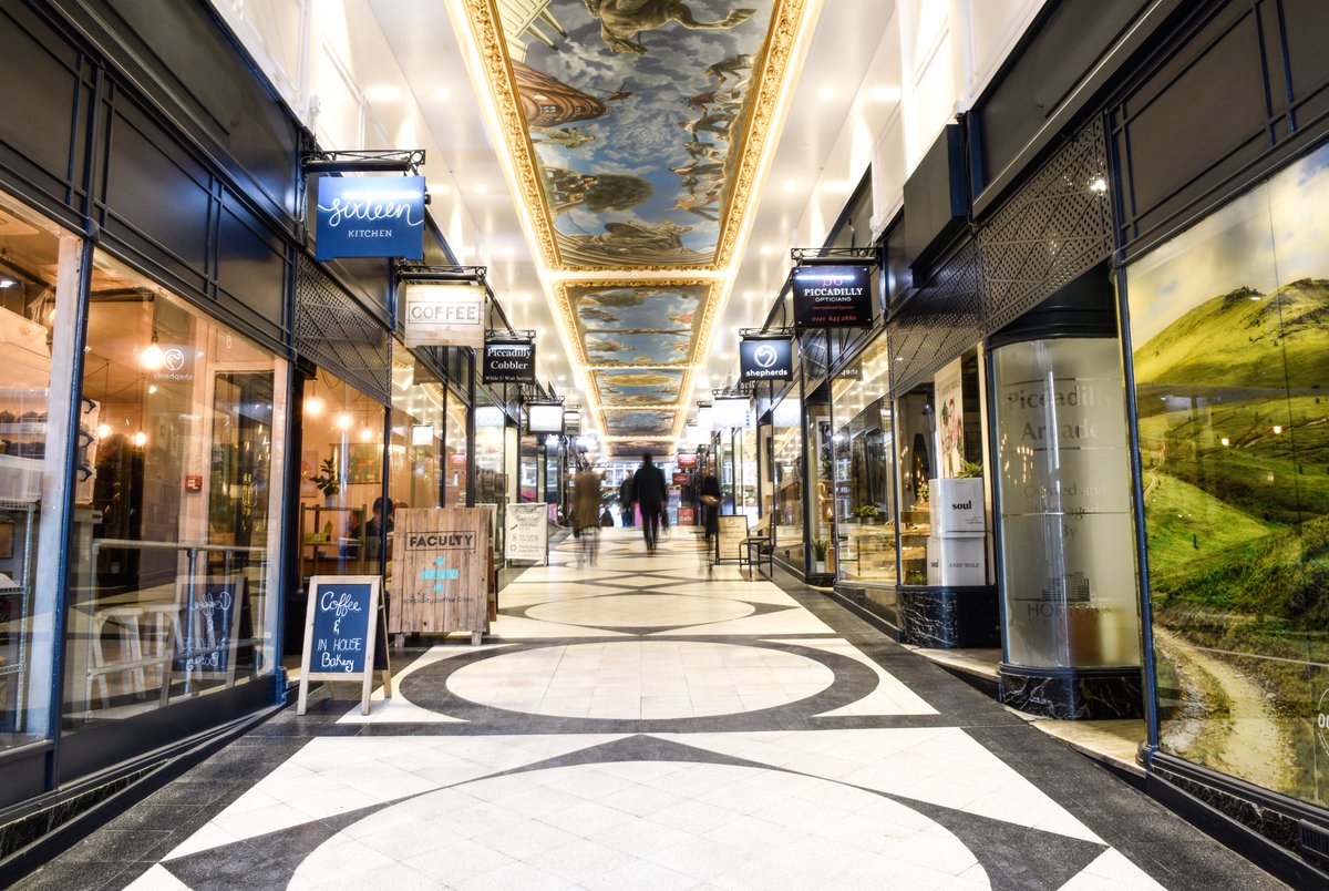 Today we photographed <a href="/PiccadillyBrum/">Piccadilly Arcade</a> after completing internal refurbishment and external repairs of the space last year with <a href="/HortonsEstate/">Hortons' Estate</a> <a href="/_alignarch/">Align Architecture</a> &amp; <a href="/HalliganConsult/">Halligan Consulting Engineers</a>. It was fantastic to see this historic arcade looking revamped and brought back to its former glory.