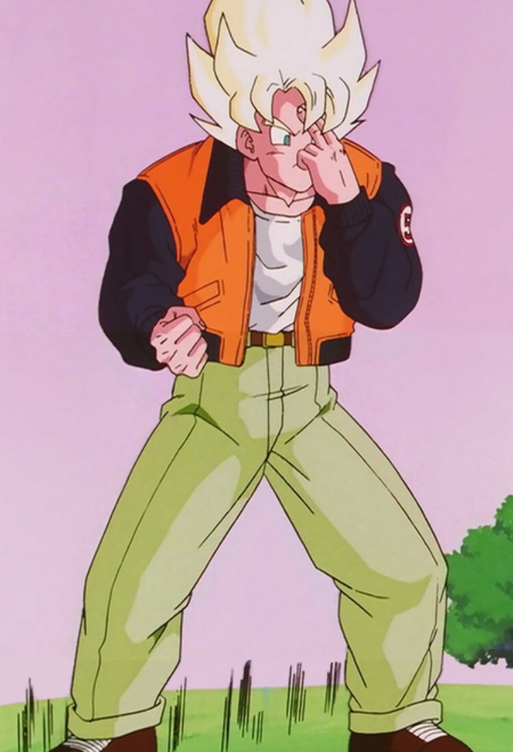 Goku (SSJ)Farmer Cell Saga Casual Torn Gi.
