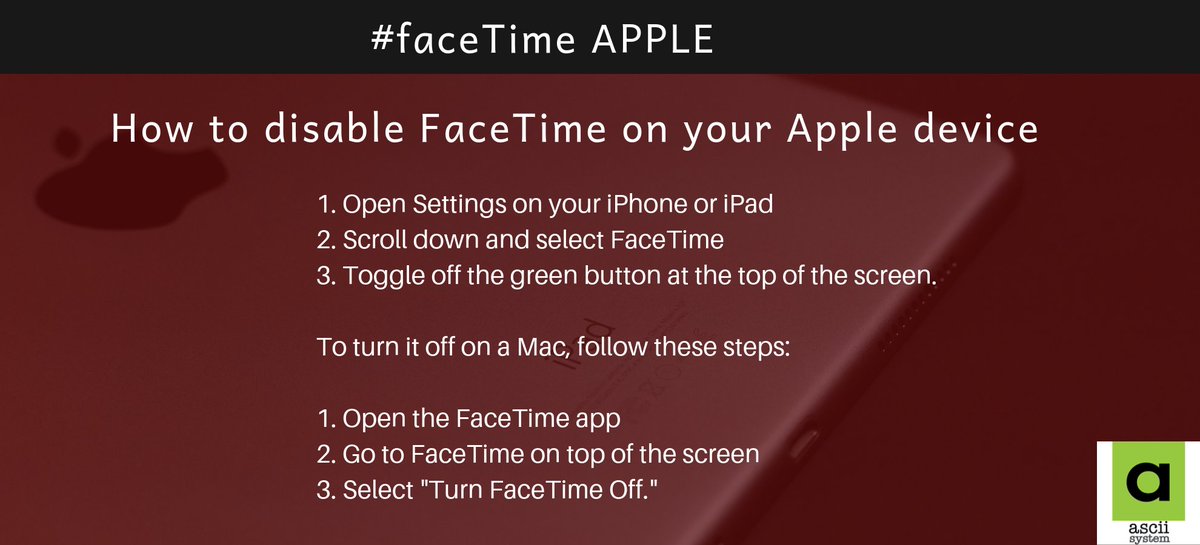 asciisystem's tweet photo. #Tech_Solution
#WednesdayWisdom
The bug in #Apple's #FaceTime software allows users to hear and see the person they are calling, without the recipient even picking up.
#programmers #coders #datastructures #php #sql #javascript #Python #html #javascript #developer https://t.co/40gX3dmIAw