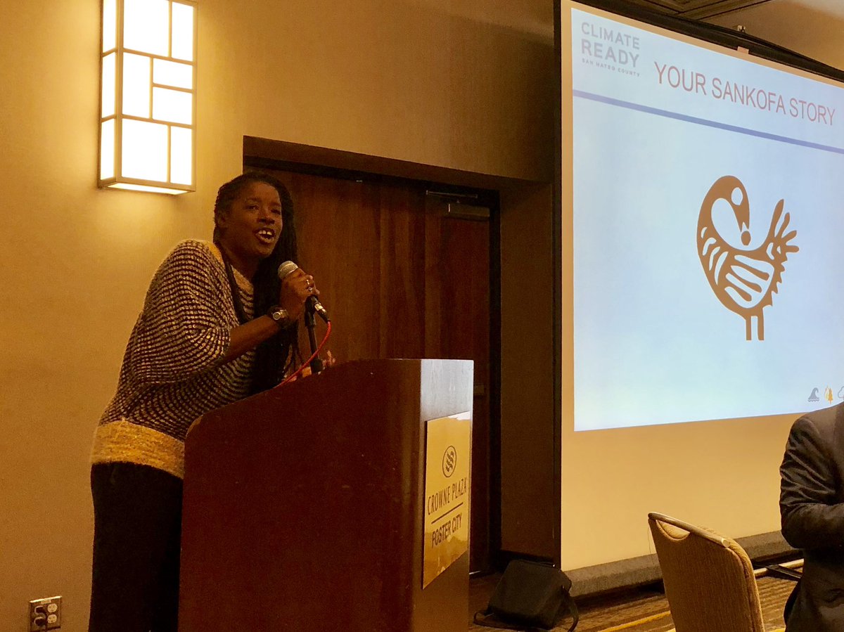 SustainSMC's tweet photo. “Honoring the past to shape the future.” Kicked off the #ClimateReadySMC Collaborative with a #LandAcknowledgement and #Sankofa stories.
Thank you to all who joined for the launch of the Collaborative this morning! https://t.co/lc5XYcx7uM https://t.co/eeFEESPIC5