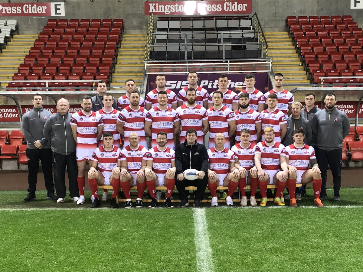 Here are your 2019 Leigh Centurions! Our season starts on Sunday. Ticket available right until kick-off so get behind the boys! #OurTownOurClub