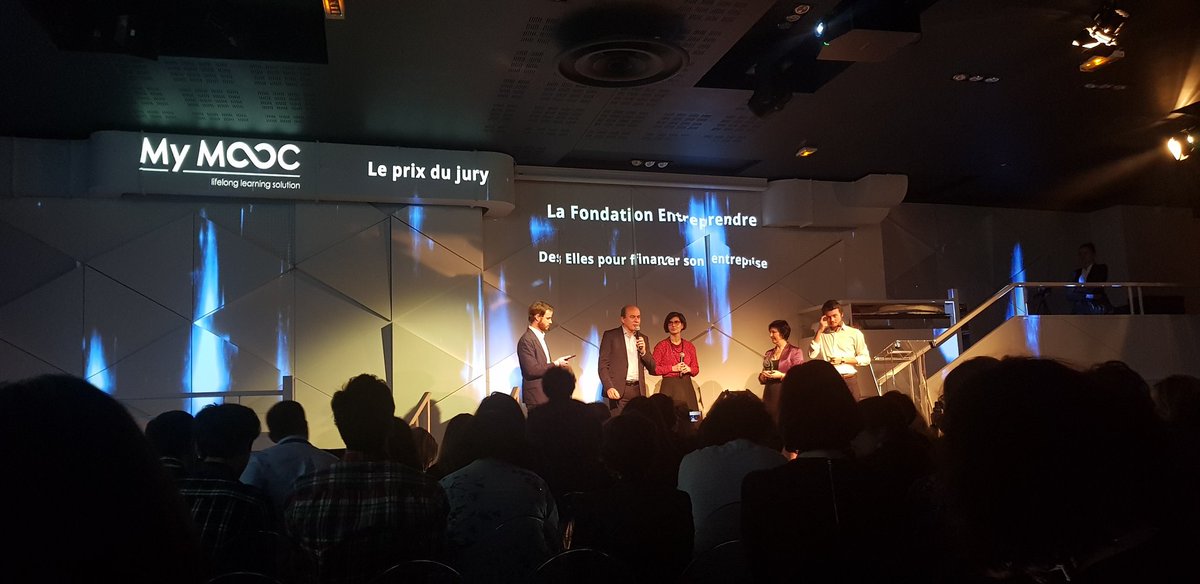 Félicitations à la <a href="/FEntreprendre/">Fondation Entreprendre</a> pour son #MOOC "Des Elles pour financer son entreprise" réalisé en partenariat avec <a href="/AXAFrance/">AXA France</a> pour promouvoir l'#entrepreneuriat au #Féminin ! #Femme + #Assurance + #Entrepreneur = Addition gagnante ! #MOOCofTheYear