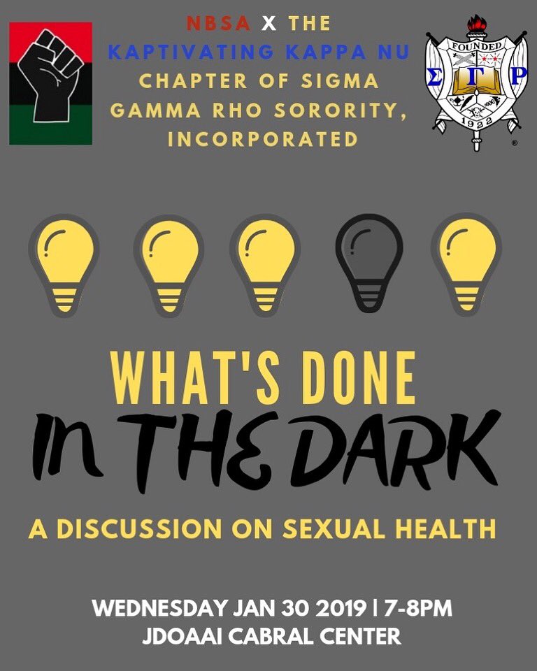 TheNBSA's tweet photo. How much do you actually know about safe sex? 🤔 Come out tonight!! https://t.co/hGnGF52eB7