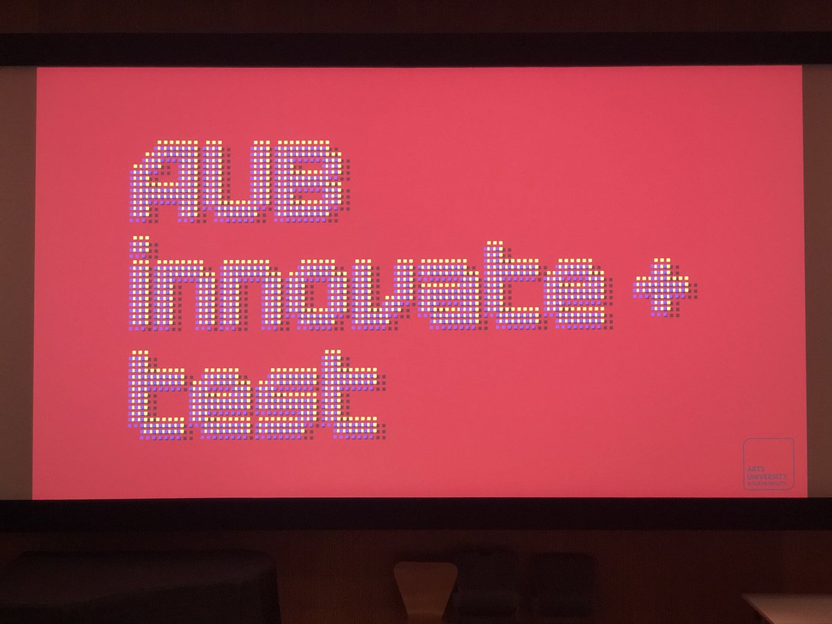 Just a standard Wednesday evening - really interesting lecture on how metaphors invite us to actively find relationships between two different domains of experience: the source domain and the target domain <a href="/inspiredAUB/">Arts University Bournemouth | AUB</a>