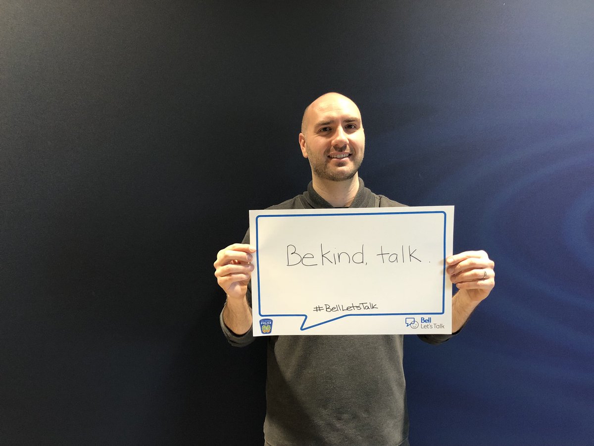 Be a good friend and listen. #BellLetsTalk