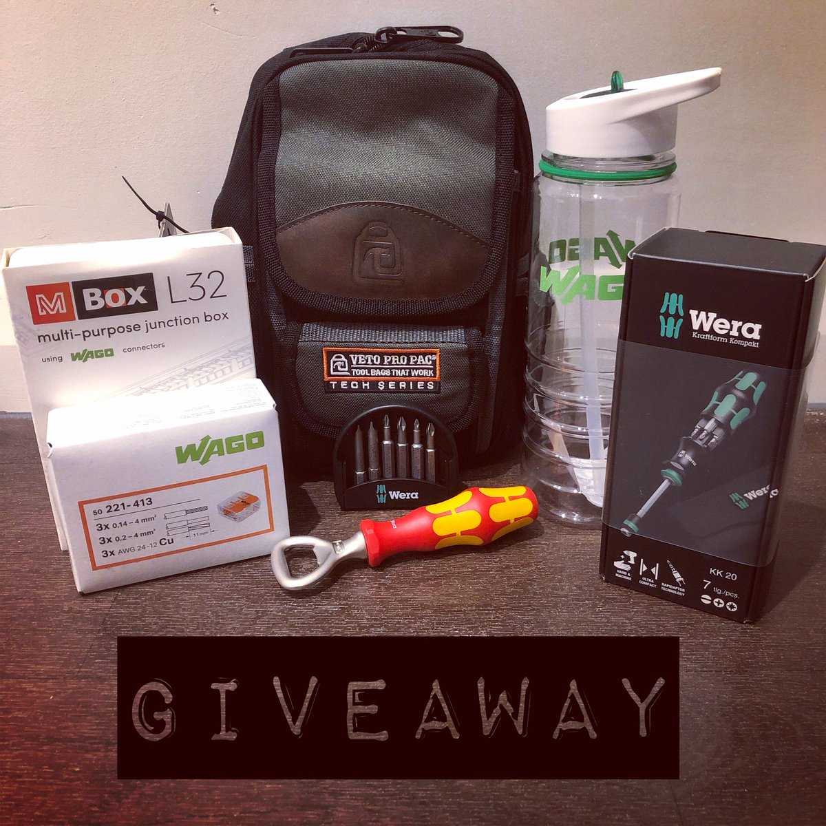 Couldn’t get to Tool Fair today?
Missed out on all the Tool goodness?
Don’t worry....
You can #win this tool fair prize bundle, just LIKE and RT to enter 👏🏽