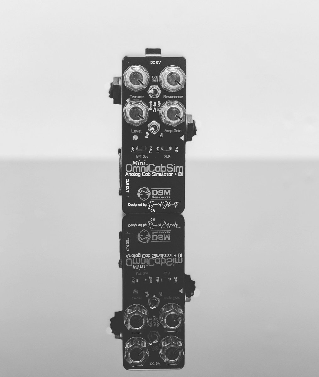 DistributionUs's tweet photo. We love anything miniature. Especially the DSM OmniCabSim. #dsmnoisemaker #dsmnoisemakerpedals #pedals #effectspedals #omnicabsim #miniature #guitareffectspedals https://t.co/FbuUFFlI0L