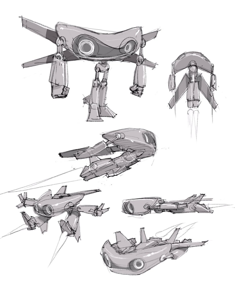 ArmandSerrano's tweet image. Pet Robots: Skye (early concepts)
#petrobots #visualdevelopment #pet #robots #productiondesign #characterdesign #unfinishedfilm #animation