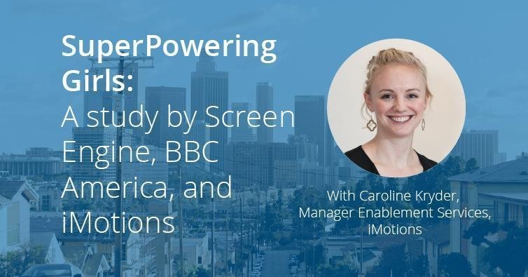 devrajacobs's tweet photo. At #MediaInsights in LA today (1/30)? Don't miss @BBCAMERICA, #ScreenEngine &amp; @iMotionsGlobal's Caroline Kryder present "SuperPowering Girls" at 4:10p (Track 3). Learn how the gender gap in superhero and sci-fi films affect young consumers https://t.co/iKO3Ij2eK8 @_MediaFusion https://t.co/uLe9KPb208