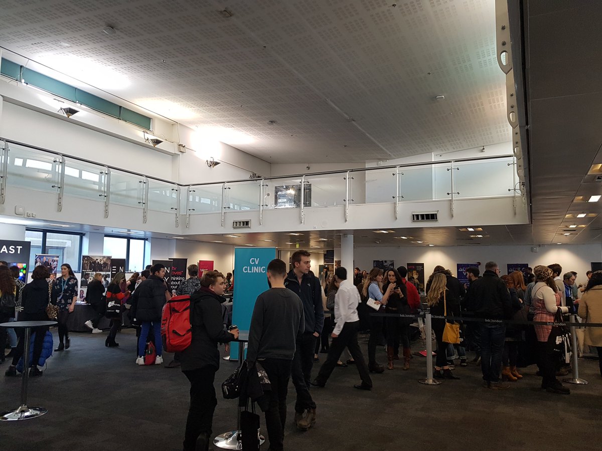 Loved being at the @RTS_Futures careers fair today! Great to meet so much keen new talent at the CV Clinic