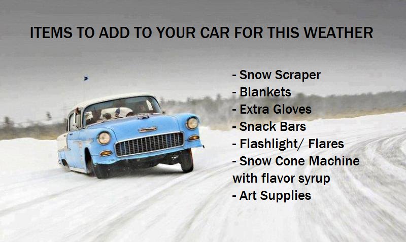 ClassicTodd_440's tweet photo. Be safe out there everyone! #PolarVortex2019 #WednesdayWisdom #JustCarThings #DriveSafe https://t.co/uE0EhKsNEL