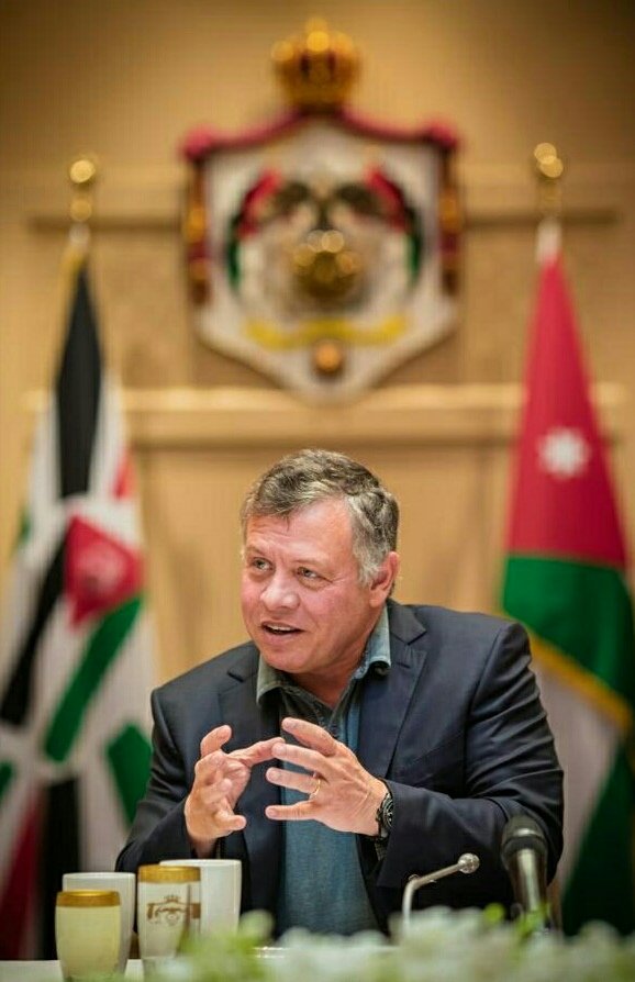 Happy birthday our father and leader king Abdullah II                         