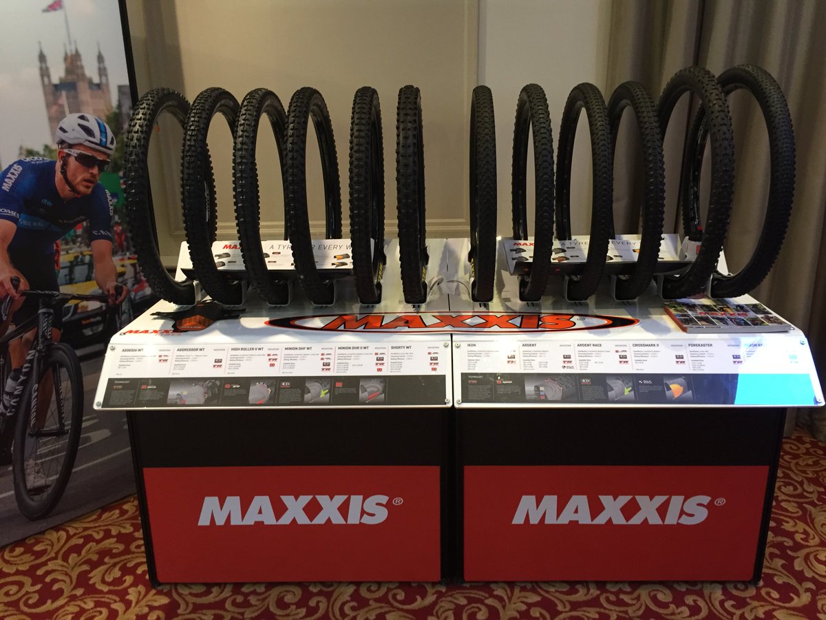 ThreeThinkingCo's tweet photo. Great to support @Maxxis_Tyres at @corebikeshow this week! Lots of eye-catching innovation on display and on course to be an exciting year.

#marketing #pr #innovation #cycle #maxxis #bike https://t.co/ofnlgqSMUf