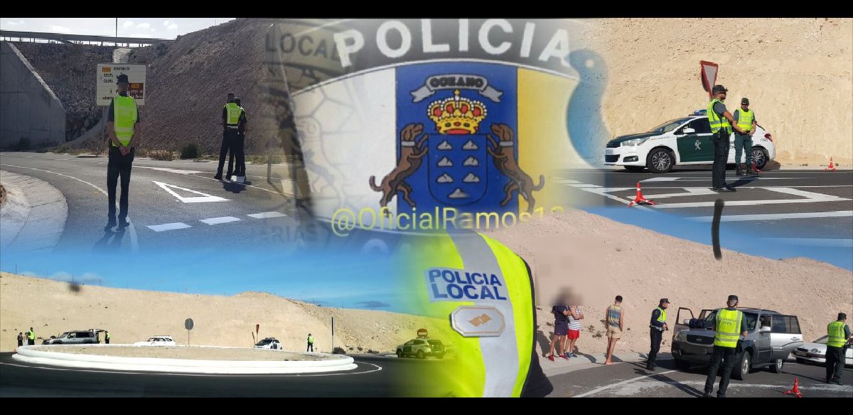 OficialRamos12's tweet photo. Durante la mañana de ayer realizamos varios puntos de #SeguridadCiudadana y #Tráfico en #CostaCalma y #MorroJable. 
Controles en coordinación con la #GCMorroJable, #GIR y @PoliciaPAJARA. https://t.co/C273w5gYbc