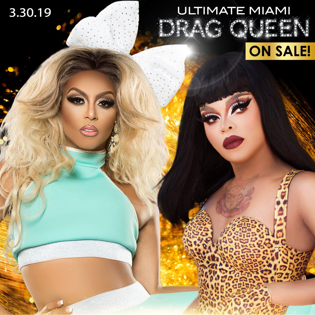 ULTIMATEMIAMI's tweet photo. #UltimateMiami Drag Queen Season 8 is ON SALE✨
Cheer on #SoFlo’s fiercest drag queens as they compete for the title &amp; $5,000 grand prize 💰👑
PLUS enjoy performances by @VanessaVanjie, @itsSHANGELA &amp; past winners @worshipathena &amp; @TiffanyFantasia💃🤩
🎫👉 https://t.co/k0abQb9YxQ https://t.co/duOYcIIckM
