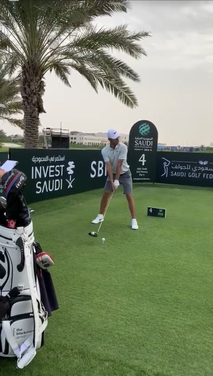 MPDCustomGolf's tweet photo. Best of Luck to our client @JackSinghBrar and team member of @modestgolf with @EuropeanTour holds its Inaugural Event in #saudiarabia at The Royal Greens Golf Club. Here are Jack's tee times:
Tee time Rd 1: 13:05
Tee time Rd 2: 08:35
#TeamJSB #mpdcustomgolf #saudiintlgolf https://t.co/RZUJDyv7Yo