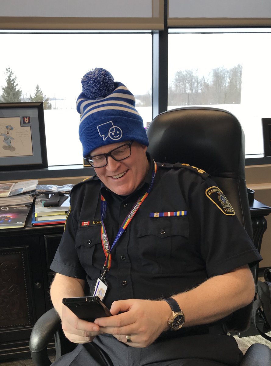 WRPSToday's tweet photo. Join @Chief_BLarkin on #BellLetsTalk Day - and every day - by starting a conversation to end the stigma surrounding mental illness.
Together, we can raise awareness. 
Together, we can make a difference.
Visit https://t.co/QqI5wuAM0t for info on how you can help #EndTheStigma. https://t.co/Qh6drcblqU