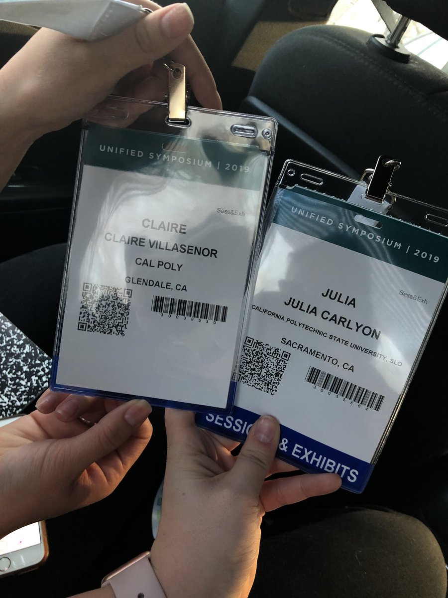 Our students are ready for day 1 of working our booth and attending sessions at Unified Wine and Grape Symposium! <a href="/theunified/">Unified Symposium</a>