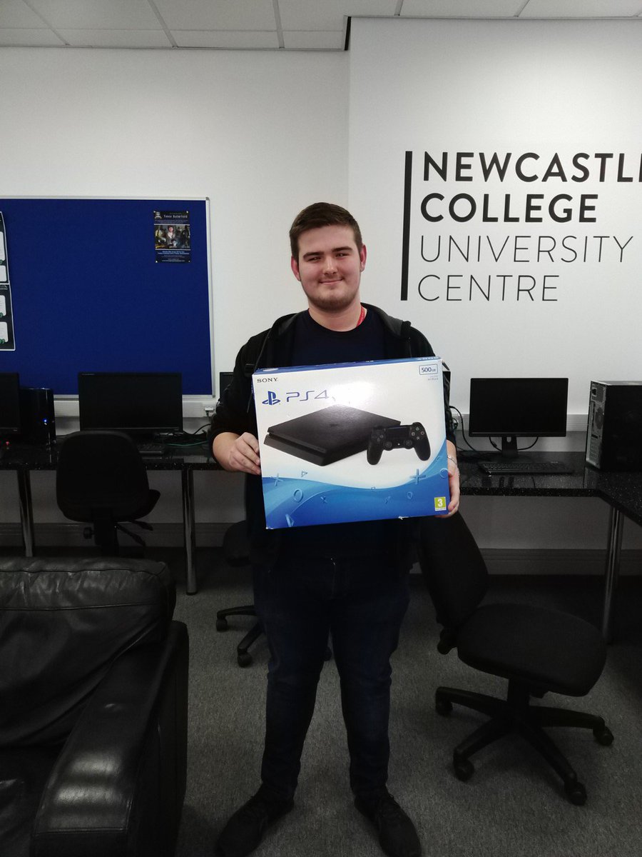NCL_Digital's tweet photo. Raffle winner for Cyber. Well done! #futureme @NCL_Coll_HE https://t.co/OsS76WMNt5