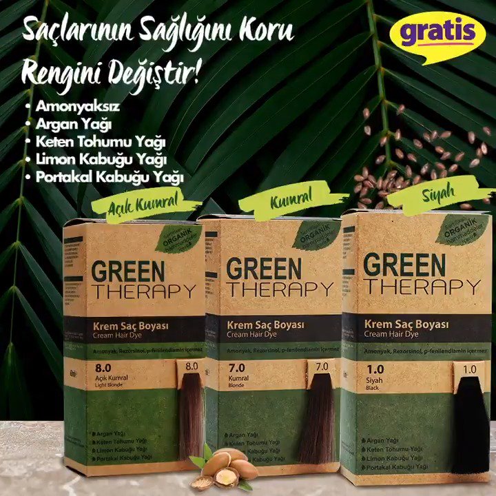 Gratistr On Twitter Green Therapy Sac Boyasi Dogal Icerigi Ile Saclarinizi Ozgurce Renklendirmenizi Saglar Green Therapy Sac Boyasi 32 90 Tl Yerine 29 90 Tl Ye Sadece Gratis Te Https T Co Jpxgcdlqdo Twitter